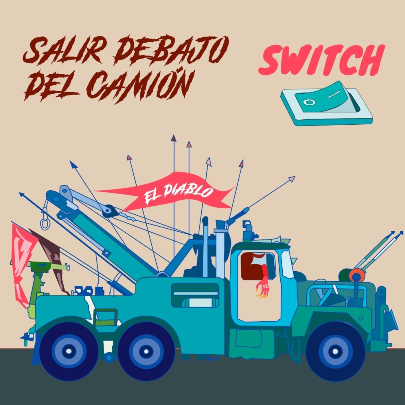 Salir debajo de un camion