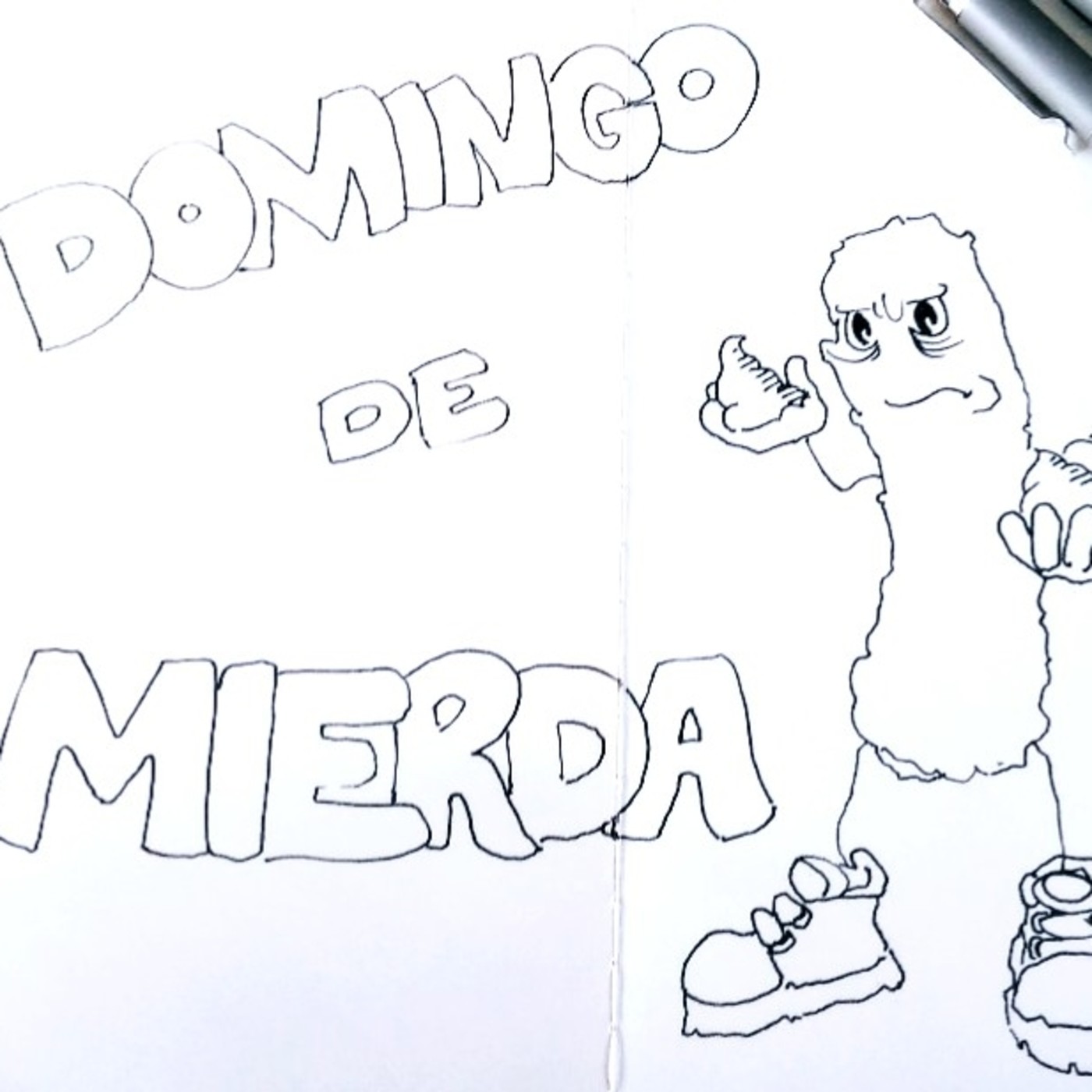 Domingo de mierda 01 — Domingo de mierda cover