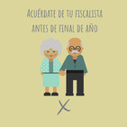 E45. A final de año, deberías acordarte de tu asesor fiscal...