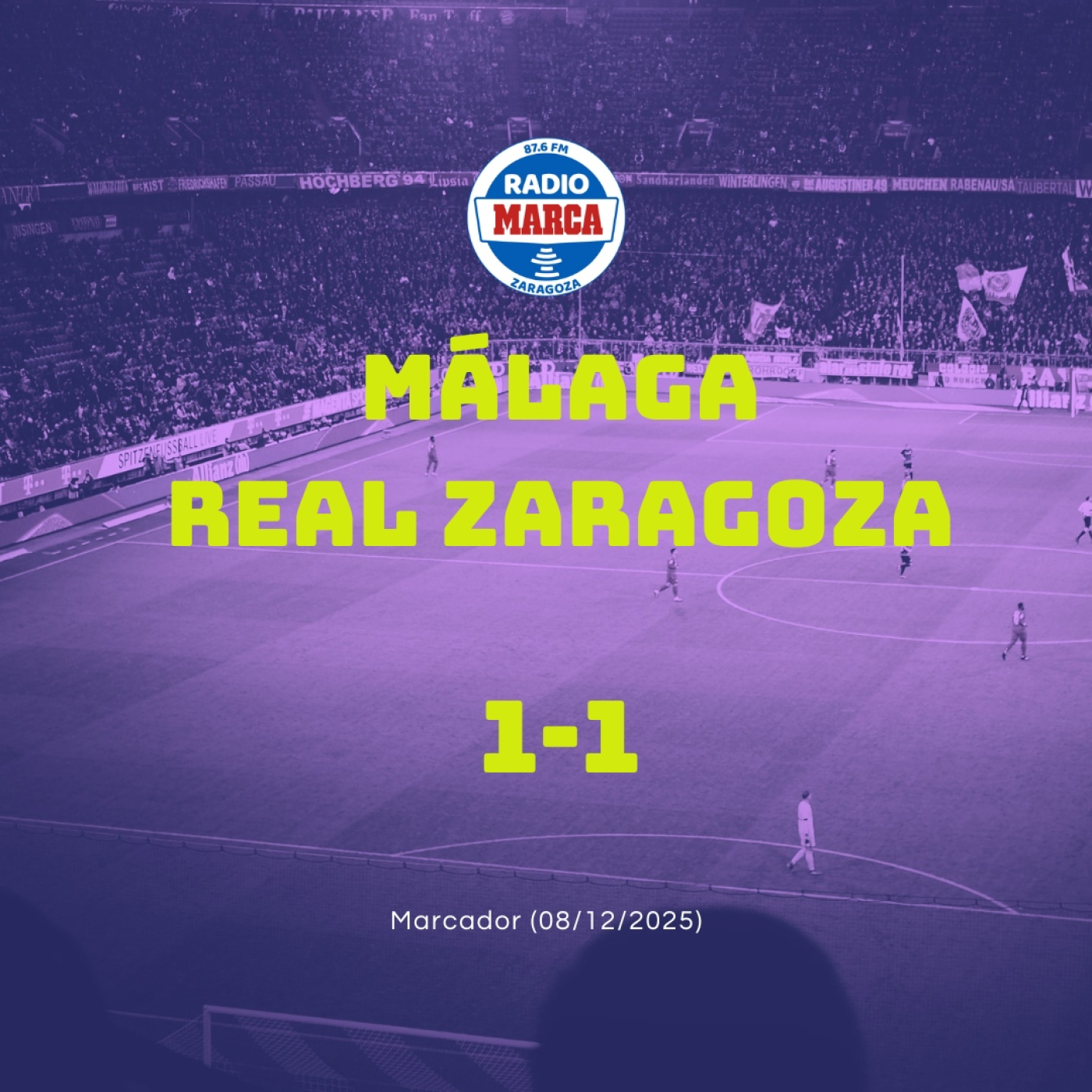 08-12-2025 - Marcador Zaragoza Partido episode artwork