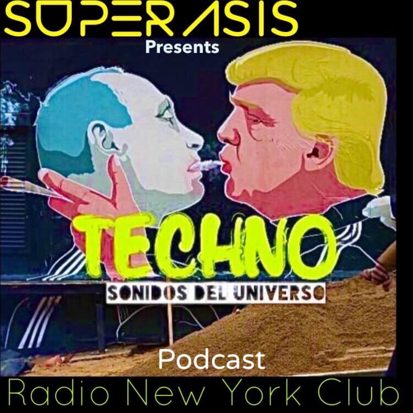 416.- Superasis Presents: Sonidos del Universo (SDU416) TECHNO RadioNYClub 19.05.20 episode artwork
