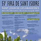 29 i 30 d'abril, i 14 i 15 de maig, 53a Fira de Sant Isidre a Sant Joan de les Abadesses