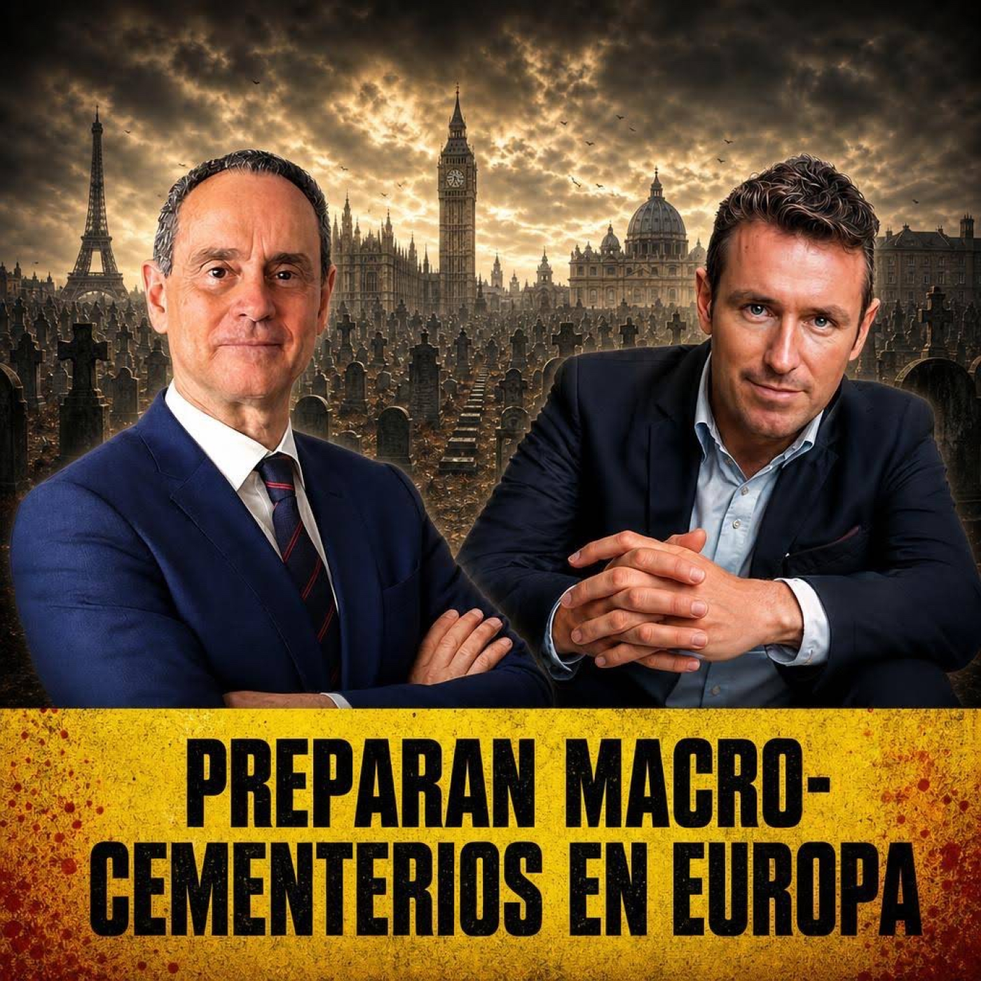 Europa lista para la guerra: preparan macro-cementerios