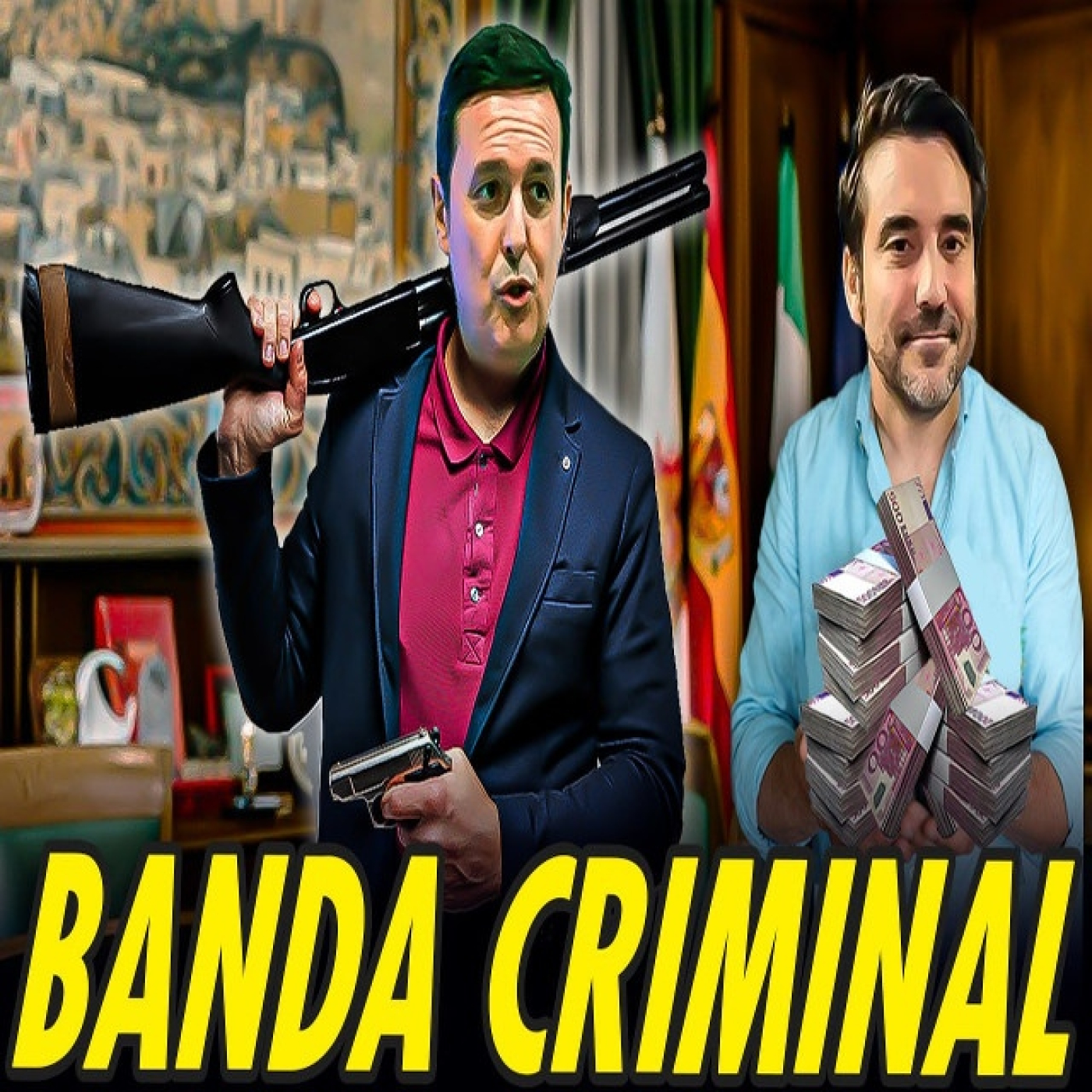 FAJOS DE BILLETES Y ARMAS EN LOS REGISTROS AL PRESIDENTE DE LA DIPUTACIÓN DE ALMERÍA