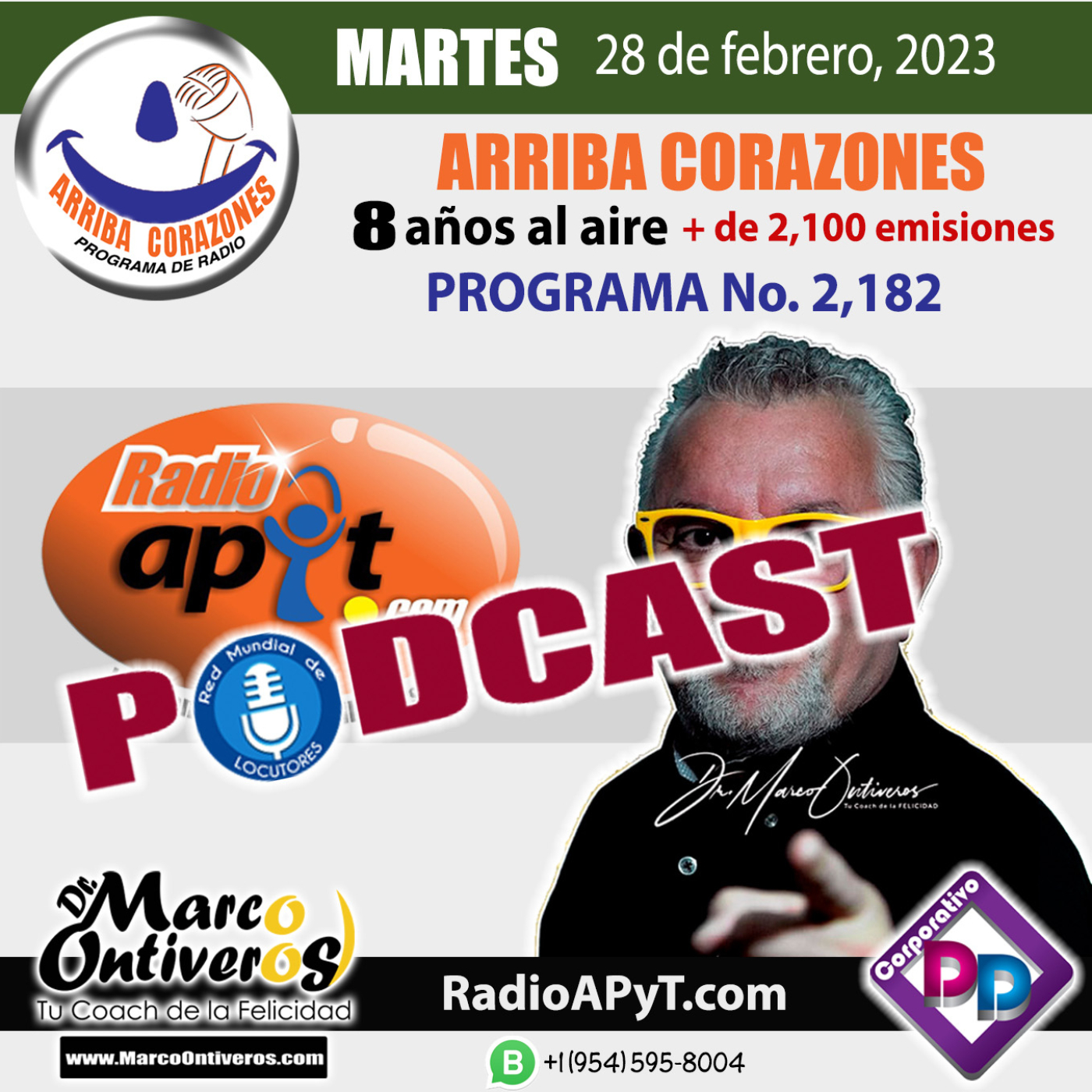 2182-arriba-corazones-2023-02-28-MARTES-GrupoLimite-AliciaVillarreal episode artwork