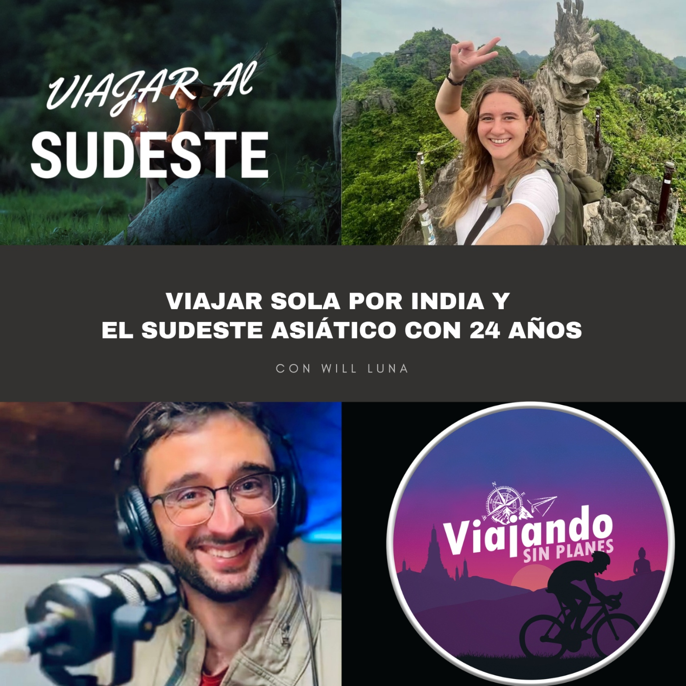 381. Viajar sola por India y el Sudeste Asiático con 24 años con Èlia (Especial día de la mujer) - Episodio exclusivo para mecenas