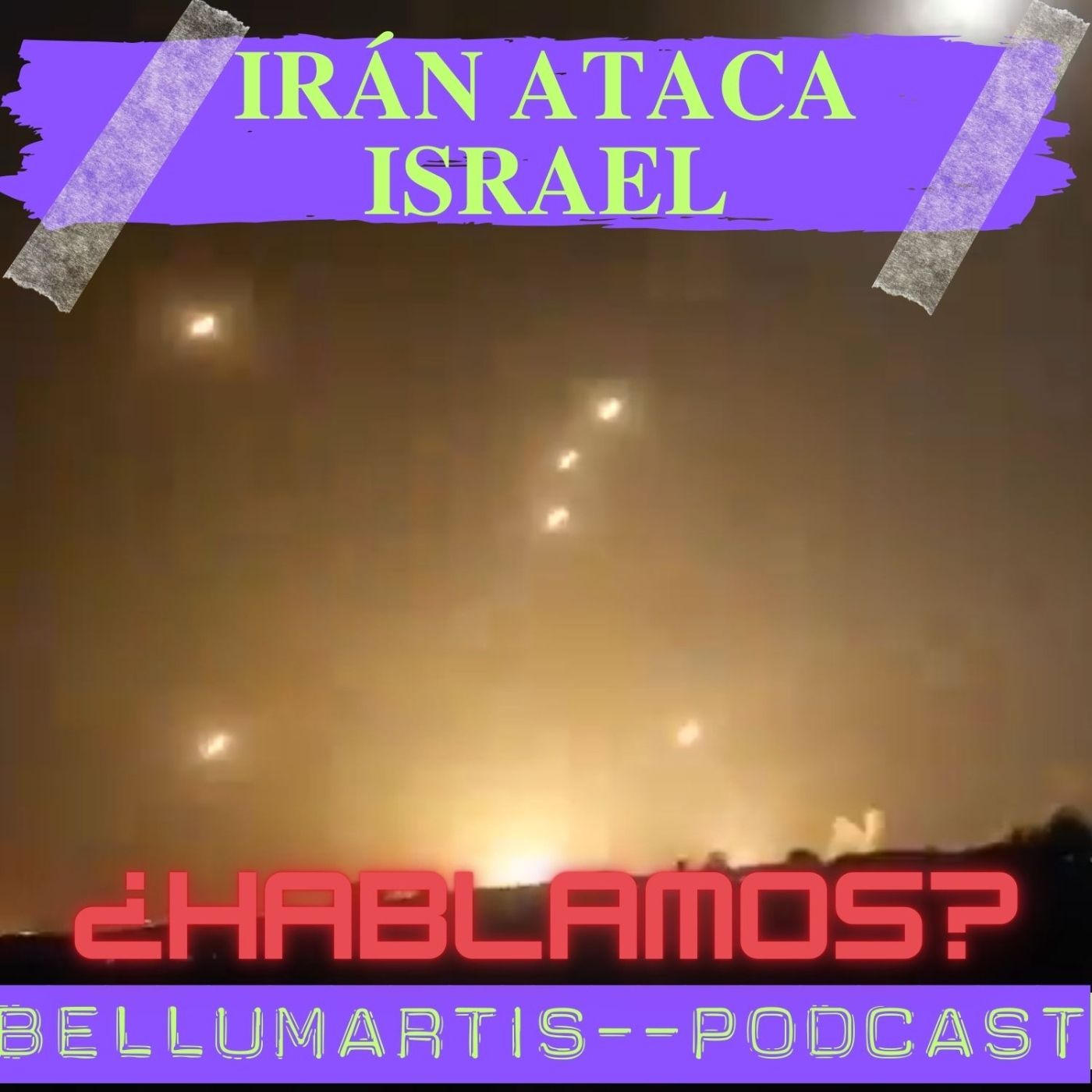 IRÁN LANZA MÁS DE 180 MISILES A ISRAEL: ¿Las IRGC se vengan de la muerte de sus aliados?¿ESCALADA?