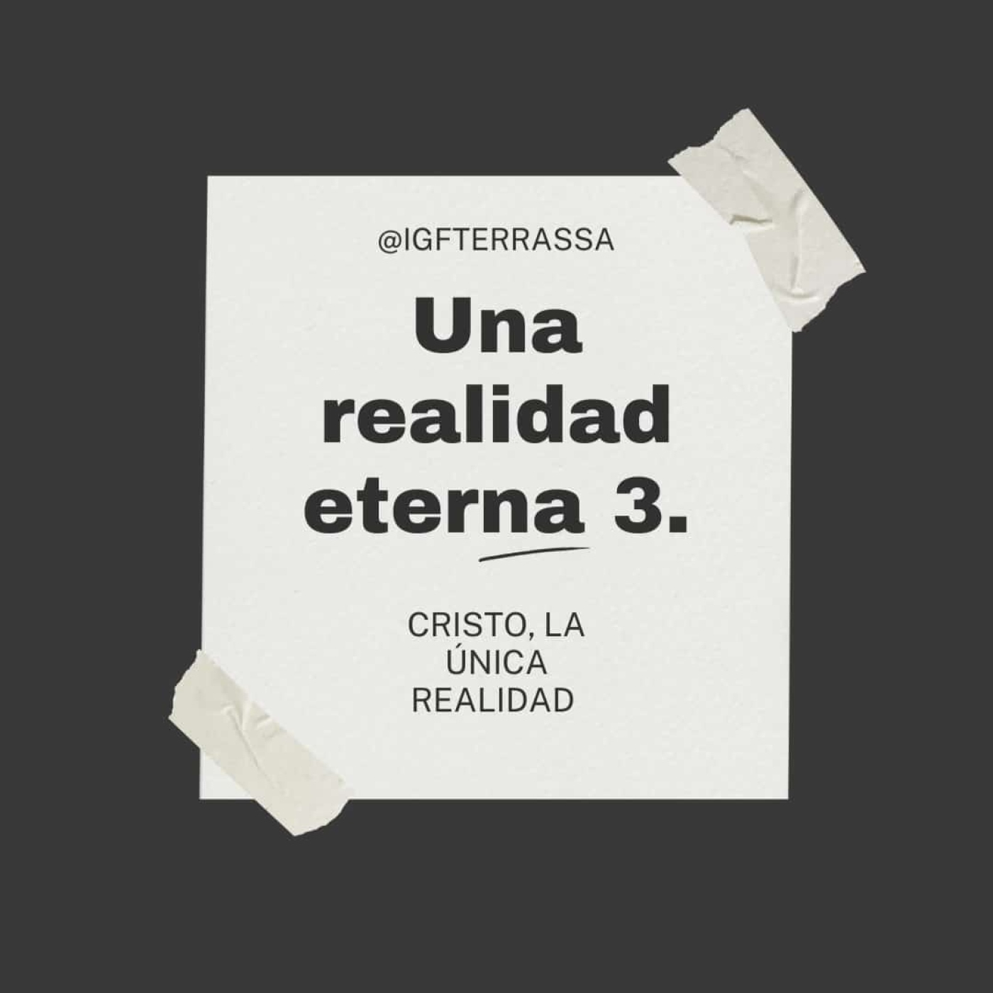 Una Realidad Eterna 3 - (Cristo La Única Realidad 5) Pastor Kenneth Solá episode artwork