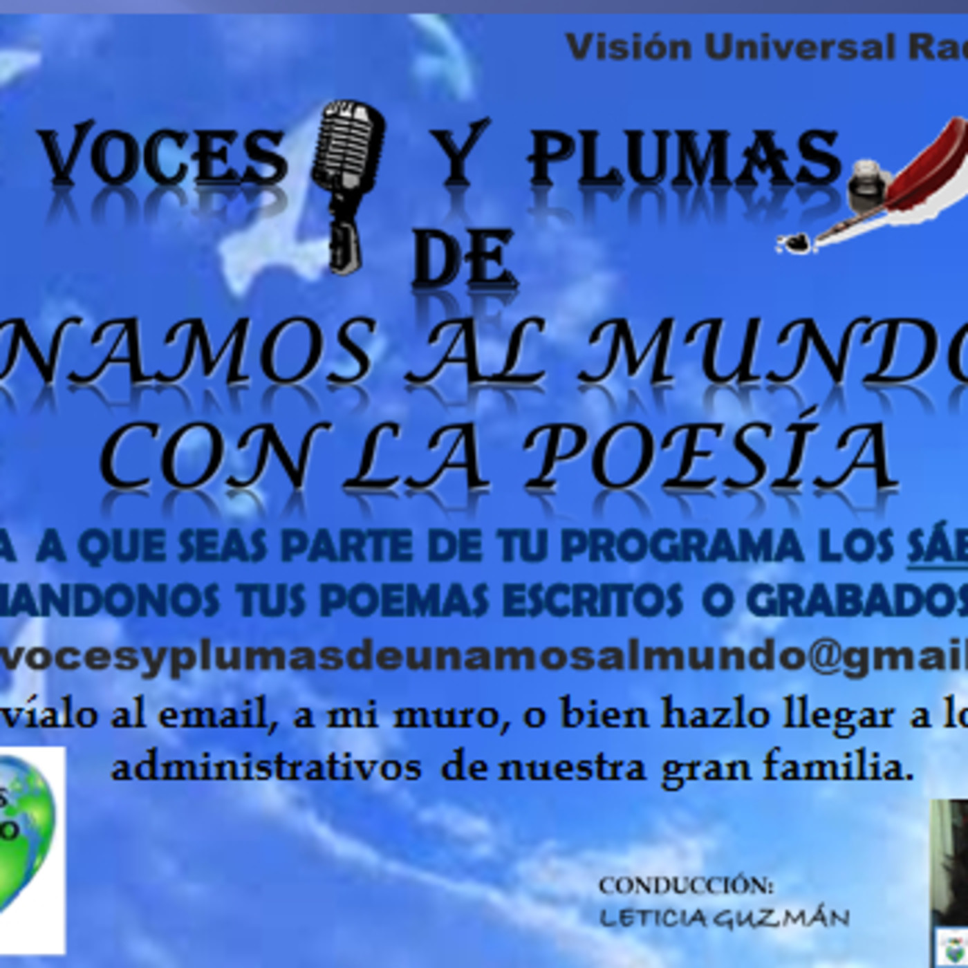 VOCES Y PLUMAS DE UNAMOS AL MUNDO CON LA POESÍA