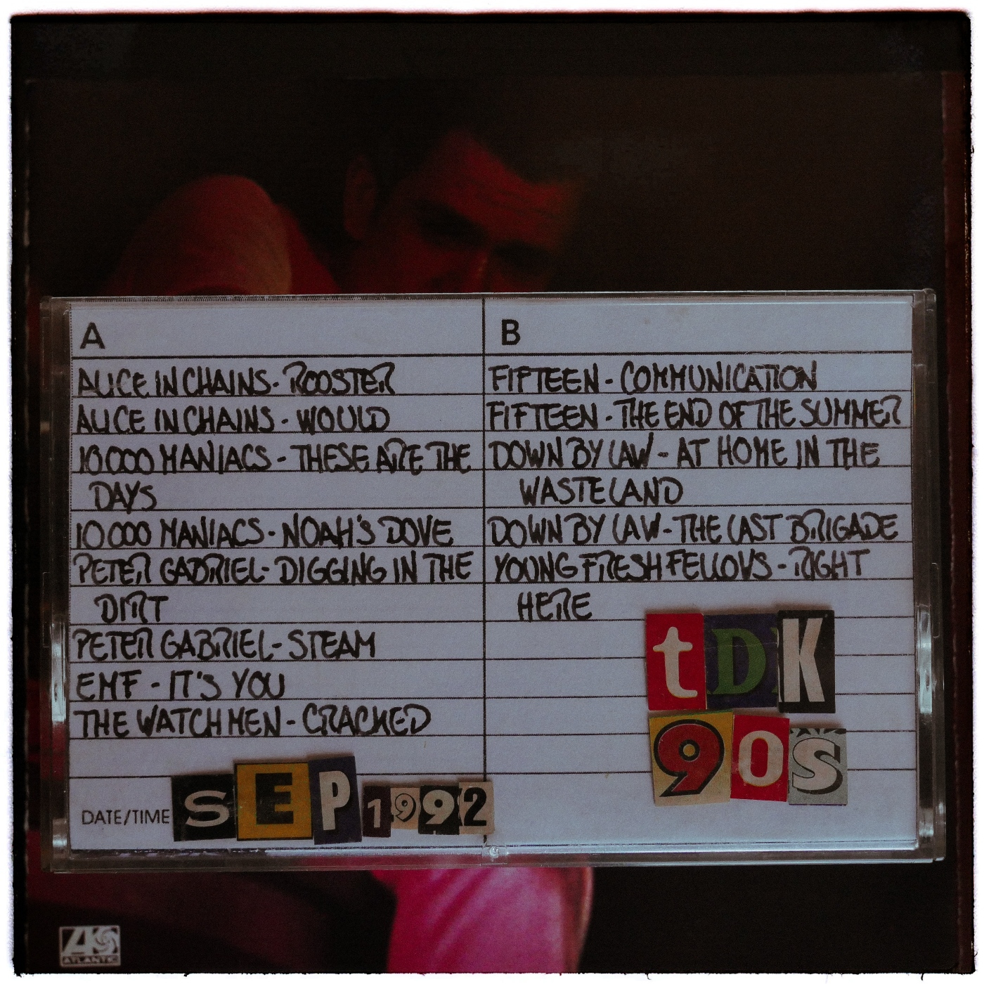 TDK 90s #123 - Septiembre 1992 (Alice In Chains - 10.000 Maniacs - Peter Gabriel) episode artwork