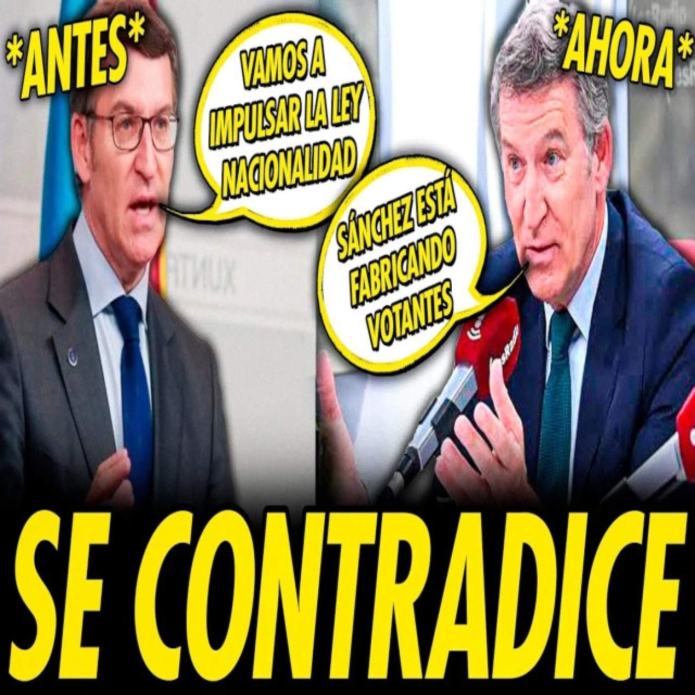 FEIJÓO SE CONTRADICE A SÍ MISMO CON LA LEY DE NIETOS episode artwork
