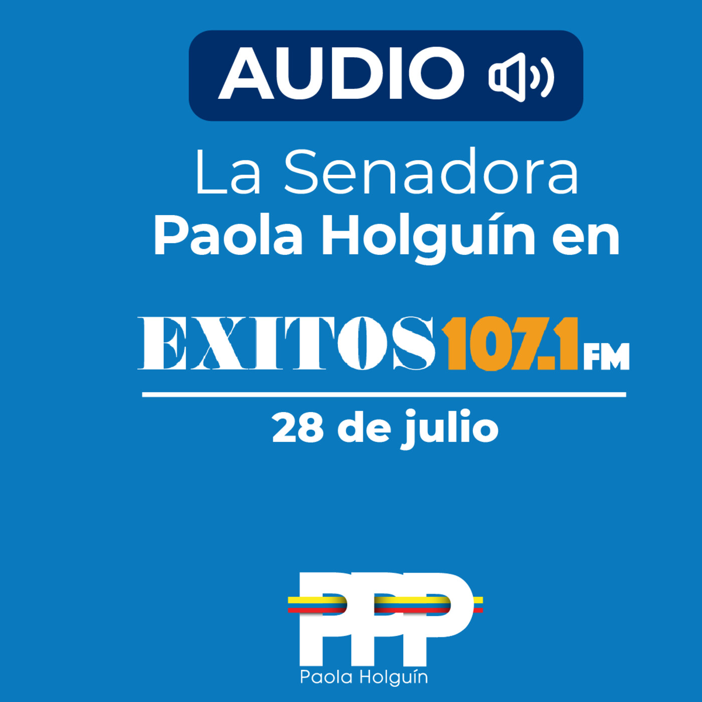 Paola Holguin Prensa