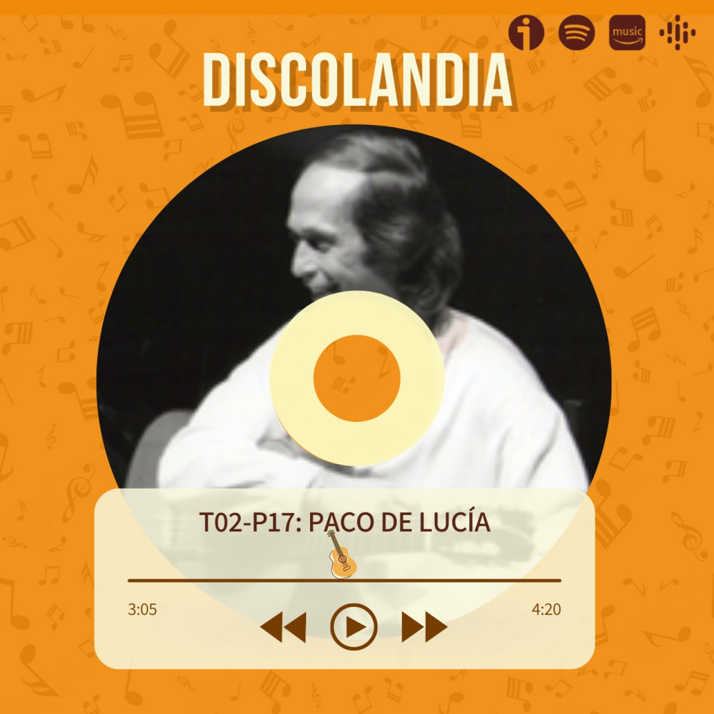 Discolandia: Paco De Lucía - T02-P16 episode artwork