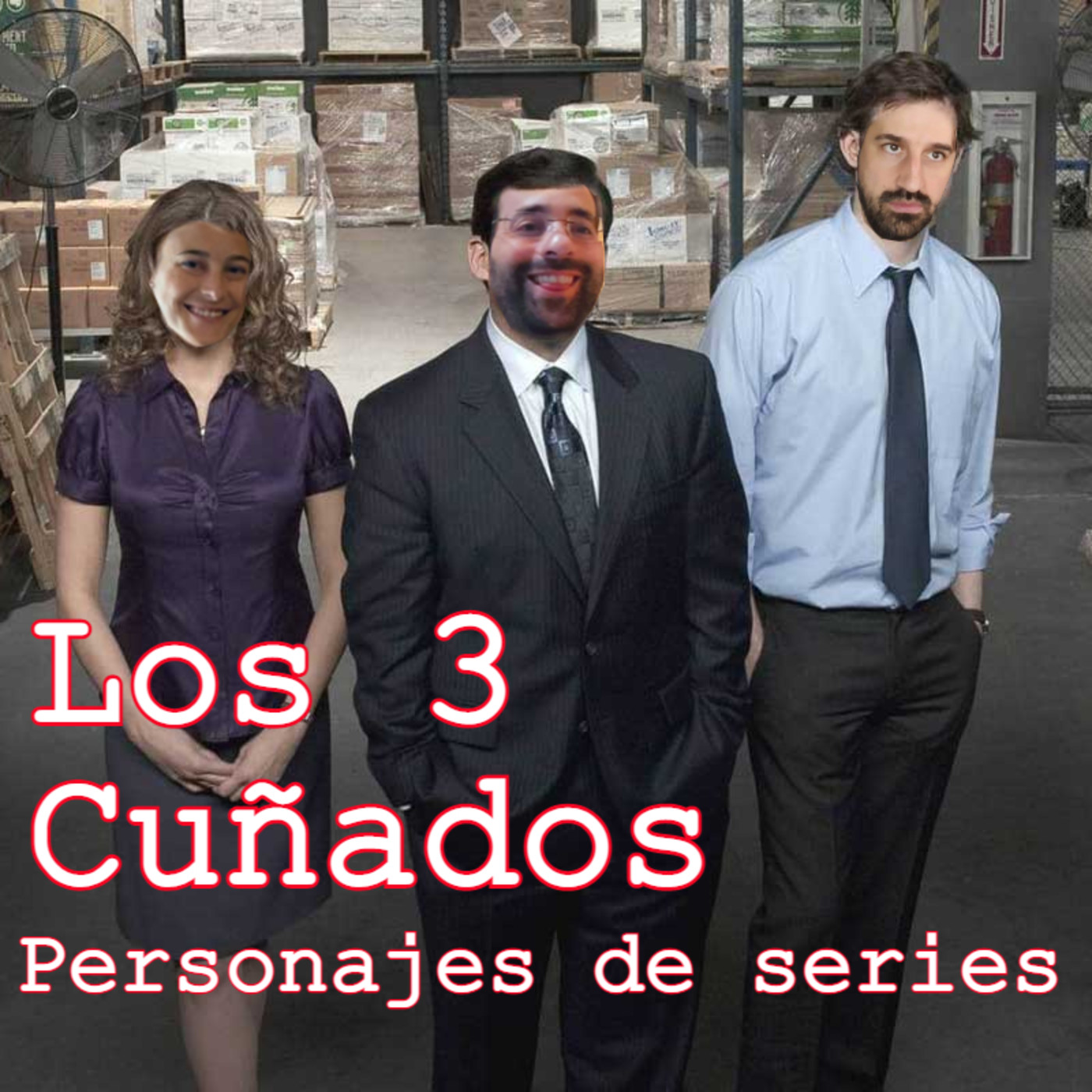 Los 3 Cuñados programa 106 - Personajes de series