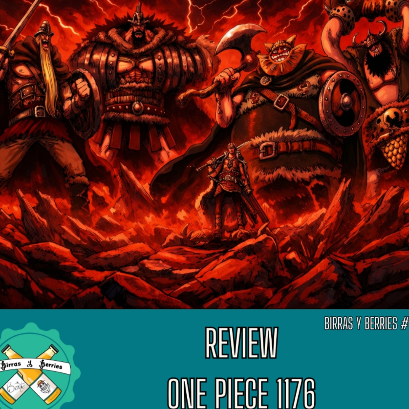 #68 | Review One Piece 1176: Suuuuper Guerreros de Elbaph Pierden la Cabeza por el Domi Reversi episode artwork