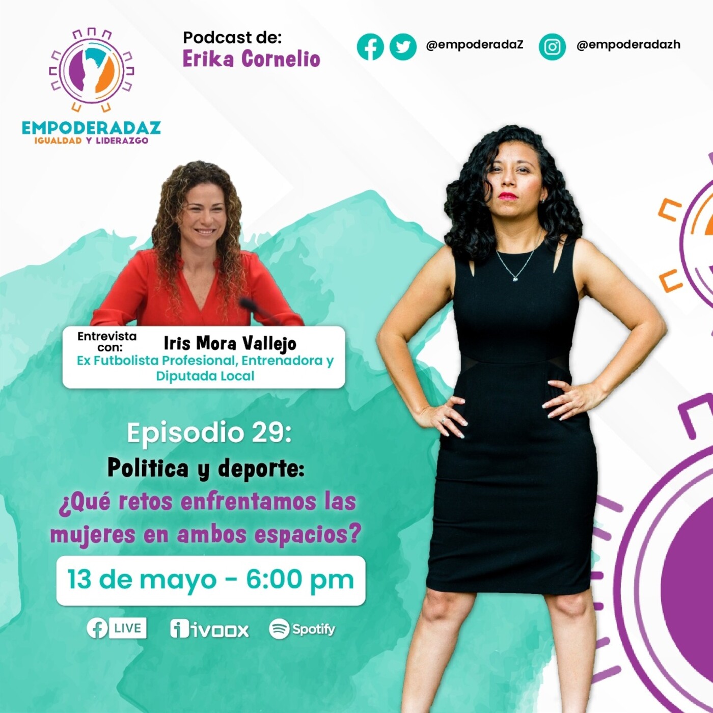 EmpoderadaZ. El Podcast de Erika Cornelio