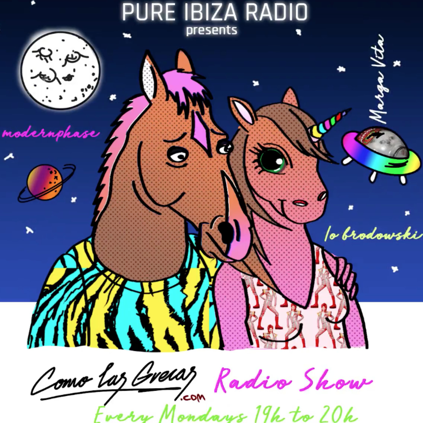 4º Como las Grecas Radio Show - Pure Ibiza Radio - Featured by Io Brodowski - Mixed by Modernphase