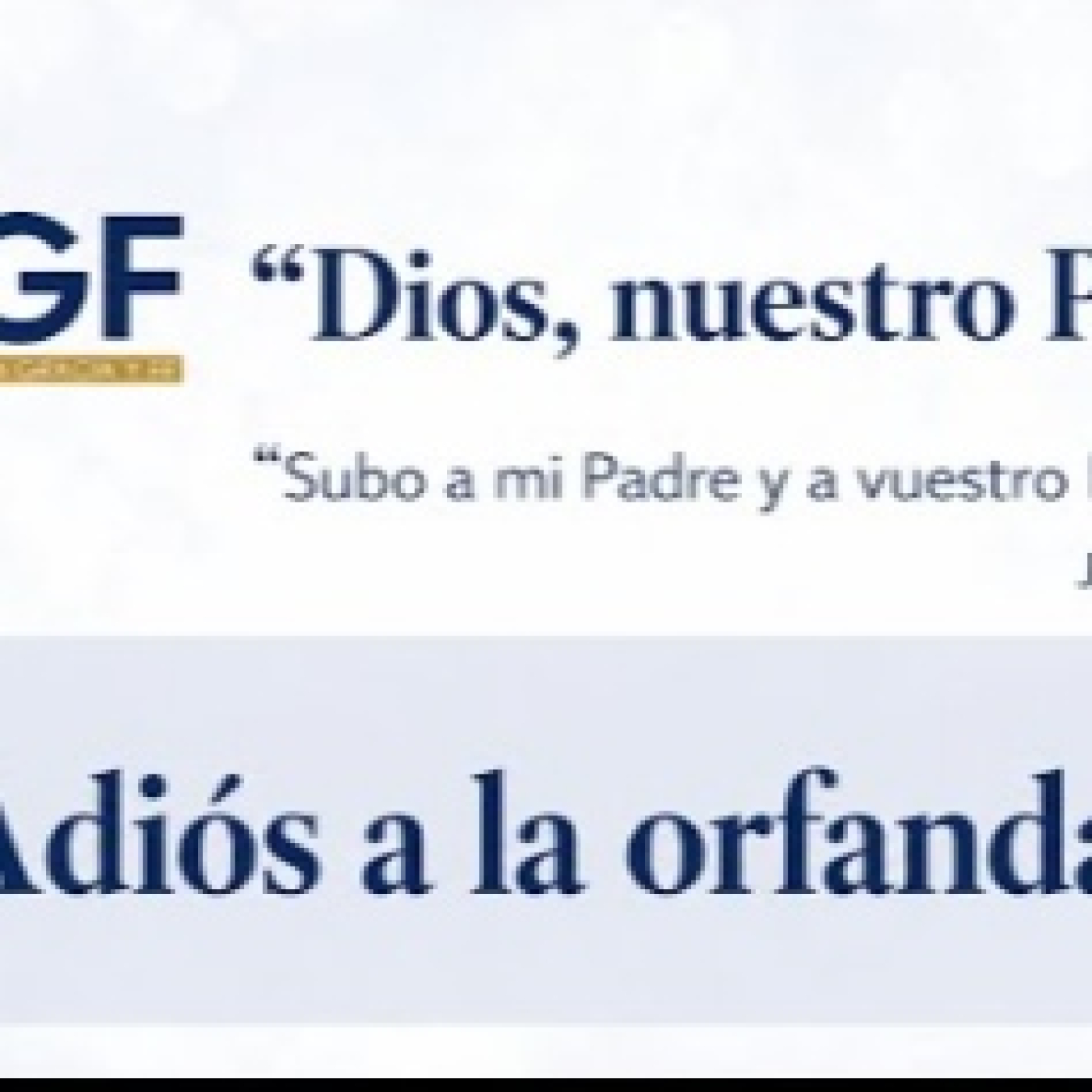"Adiós a la orfandad (Dios, nuestro Padre 9) - Pastor Kenneth Solá episode artwork