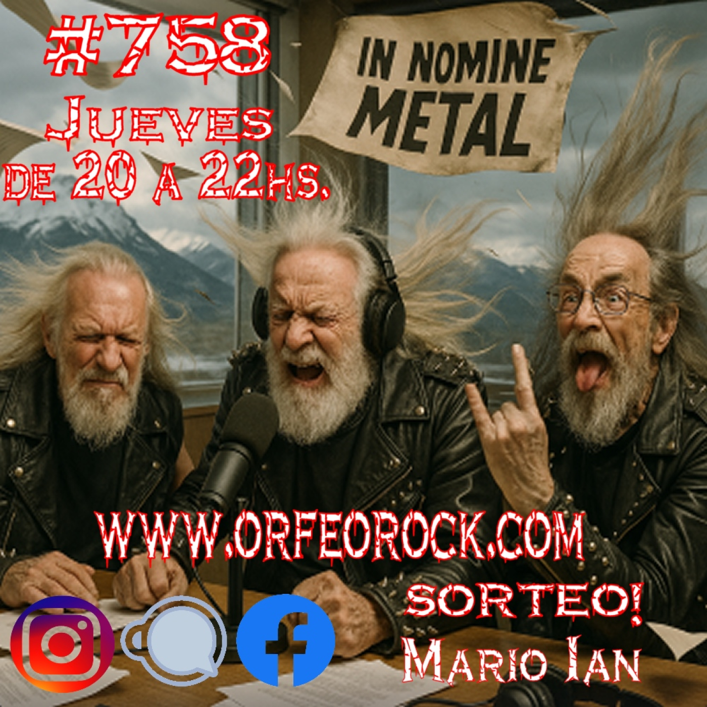 In Nomine Metal 758 - 28-08-2025 - Sorteo Mario Ian episode artwork