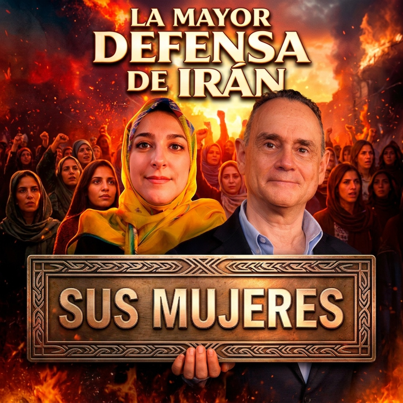 Las mujeres iraníes en pie de guerra para defender su país episode artwork