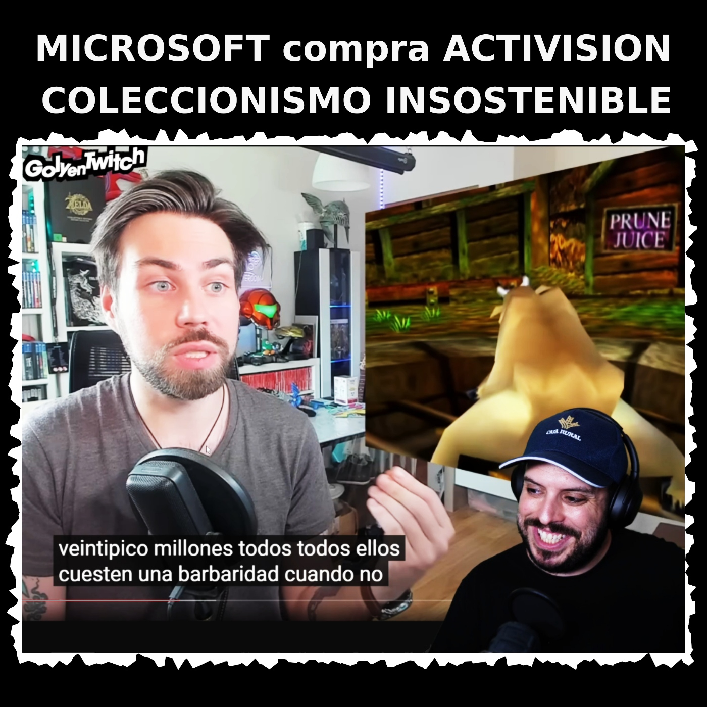GOLY: Microsoft compra Activision y Coleccionismo insostenible...