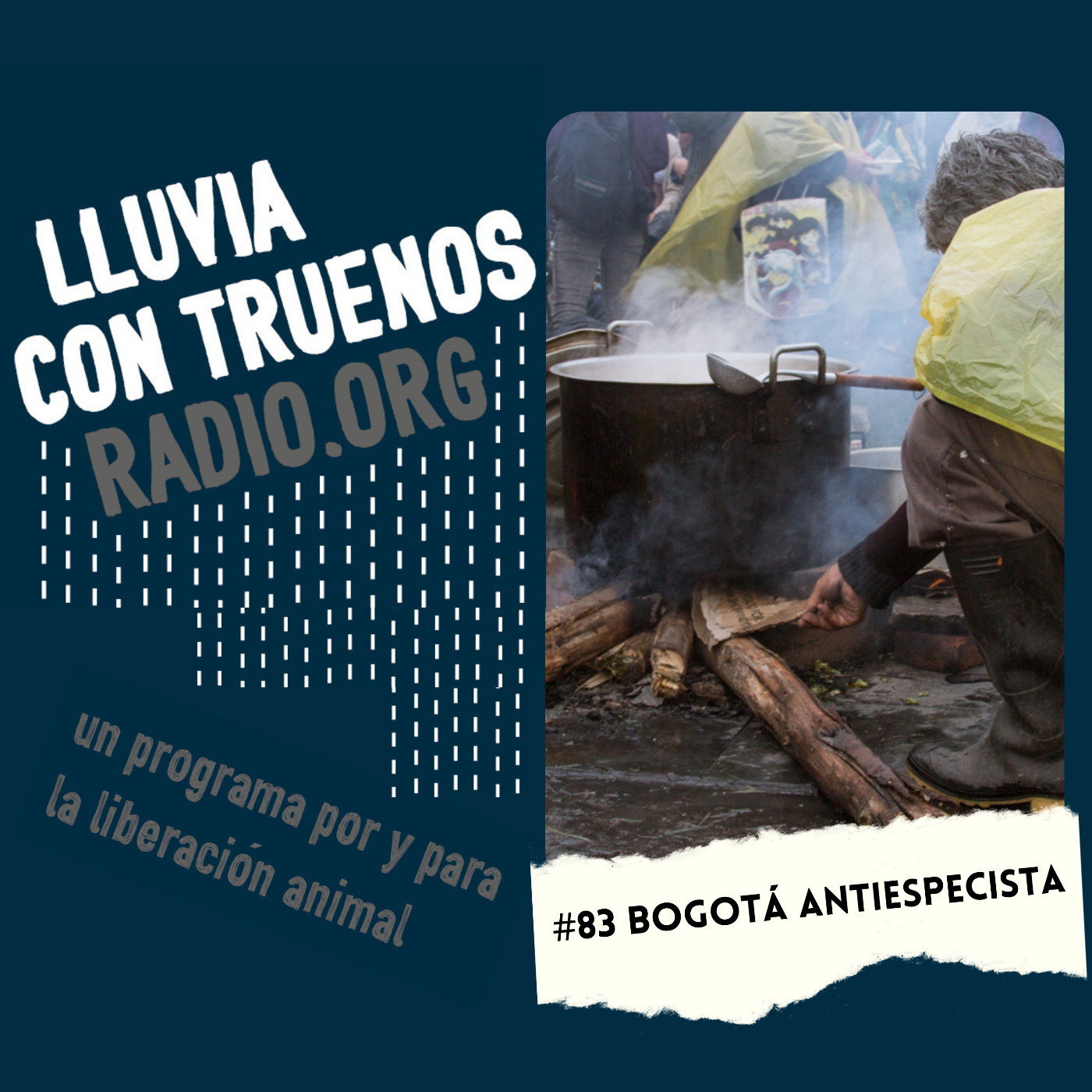 Lluvia con truenos radio