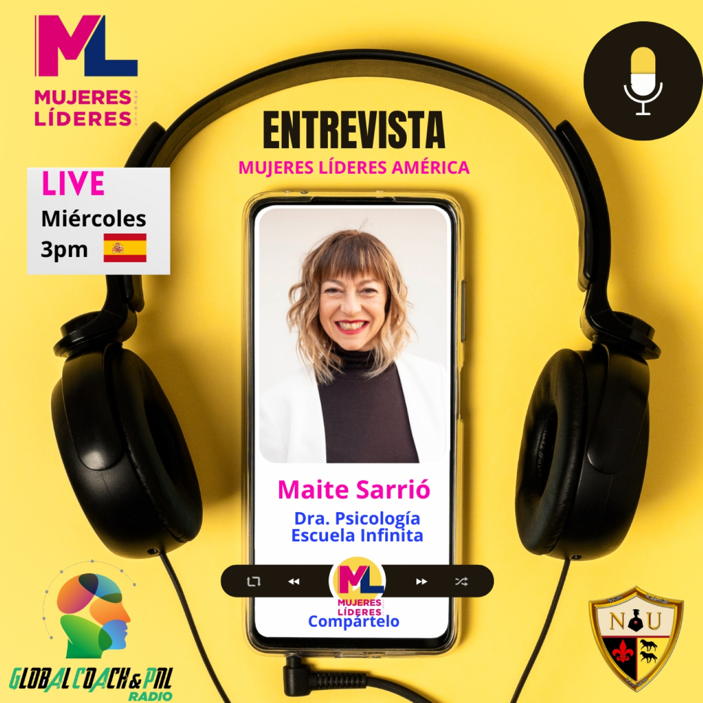 Maite Sarrio | Dra. Psicología. Escuela Infinita