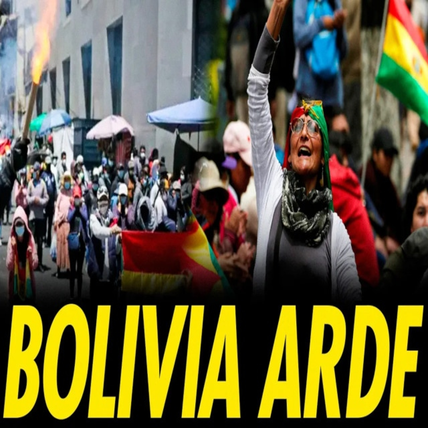 MOVILIZACIONES MASIVAS EN BOLIVIA CONTRA EL GOBIERNO APOYADO POR ISRAEL Y EEUU