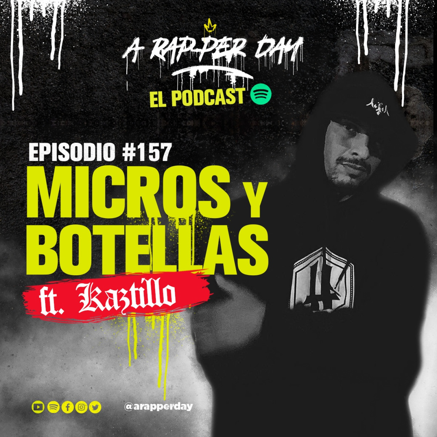 Episodio #157 MICROS Y BOTELLAS ft. KAZTILLO episode artwork