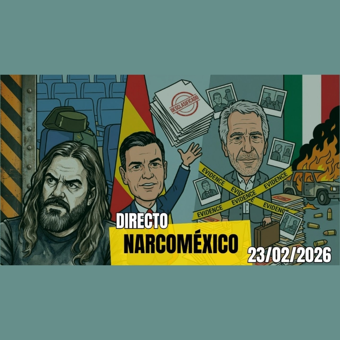 NOTICIAS EN DIRECTO con Armesilla: N4RC0 en MÉXICO, 23F, EPSTEIN (32)