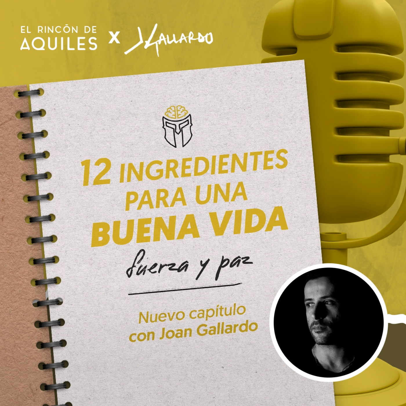 Fuerza y paz - 12 ingredientes para una buena vida con Joan Gallardo (1) - podcast episode cover