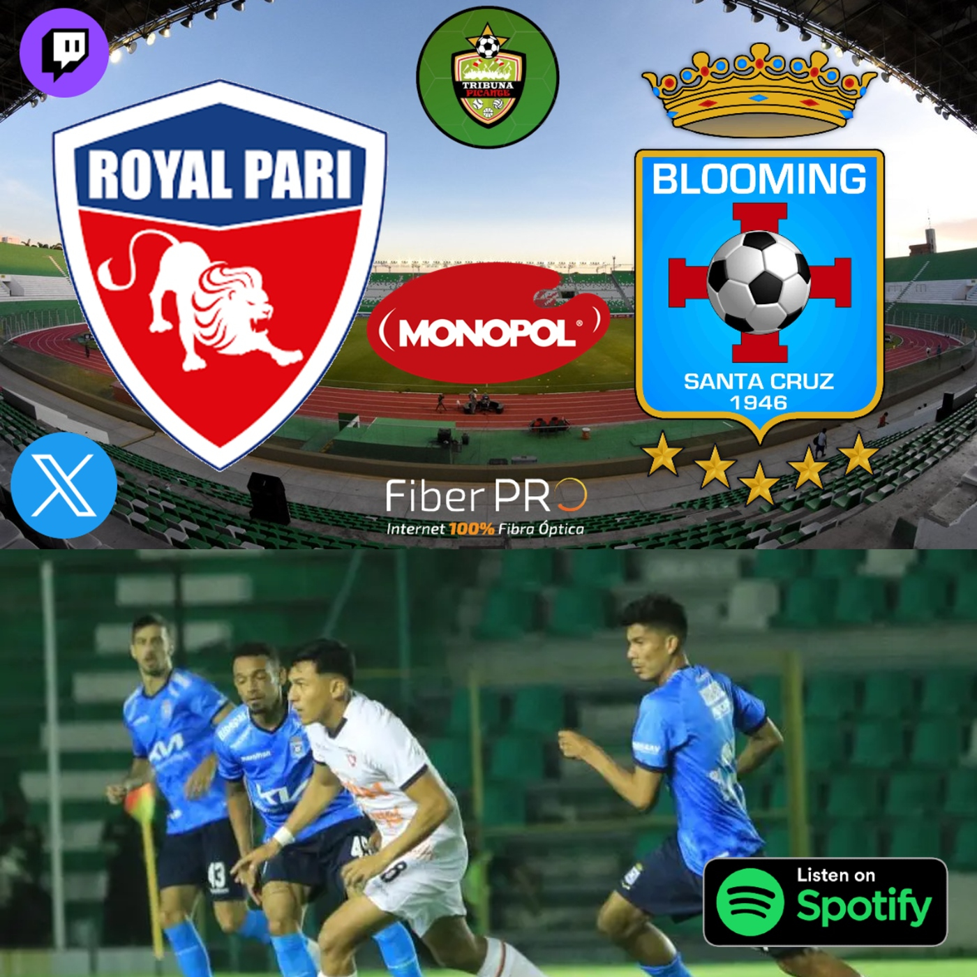 Fútbol Boliviano 2024 - Royal Pari vs Blooming episode artwork