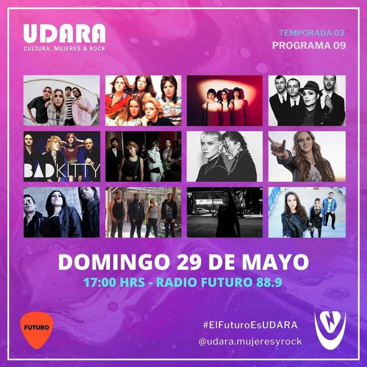 Udara Mujeres y Rock