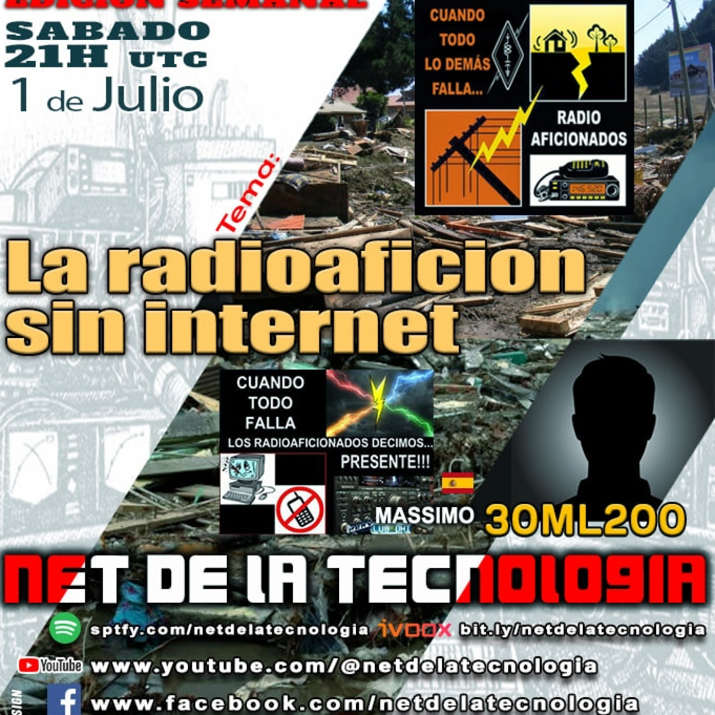 #418 LA radioaficion sin internet episode artwork