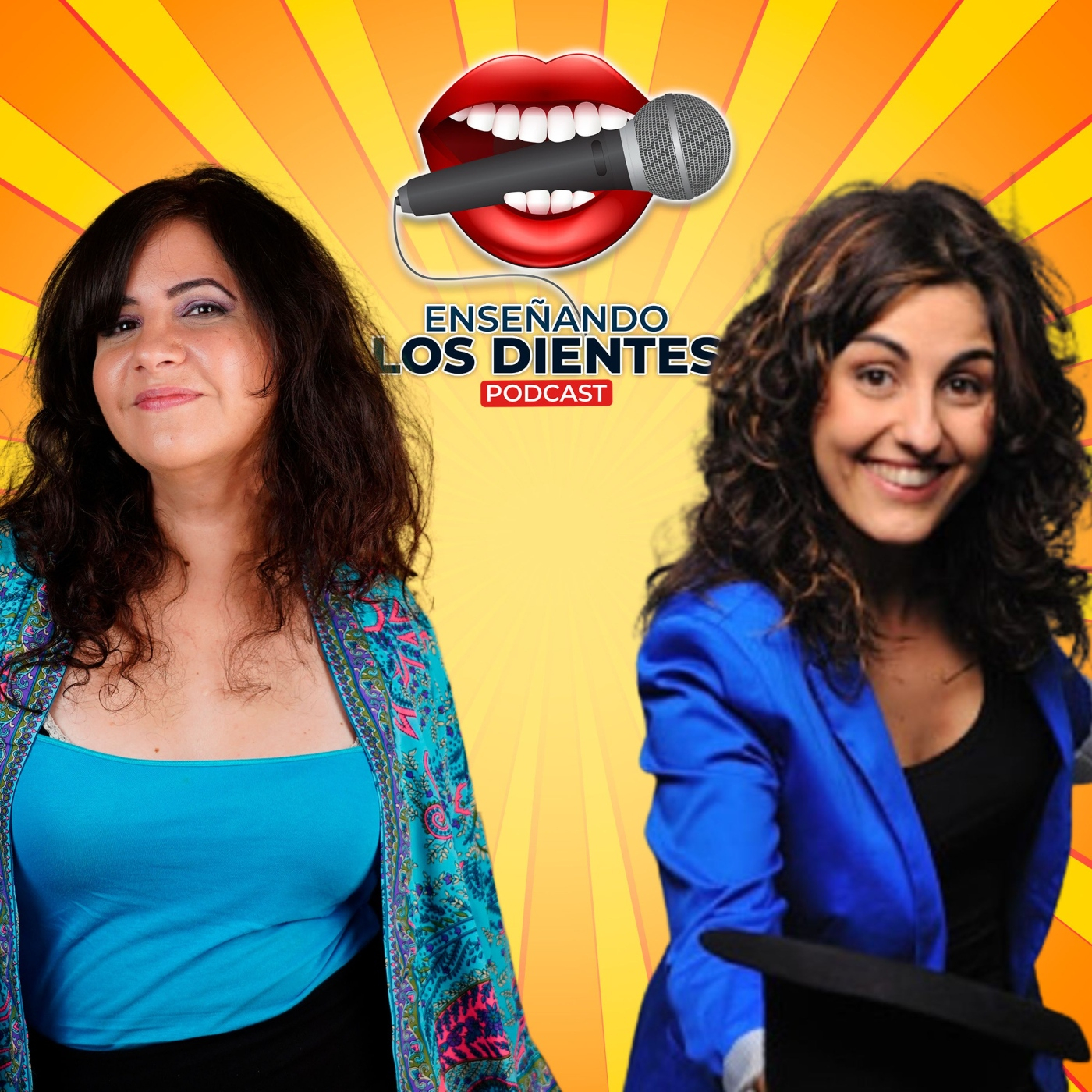 Enseñando los dientes