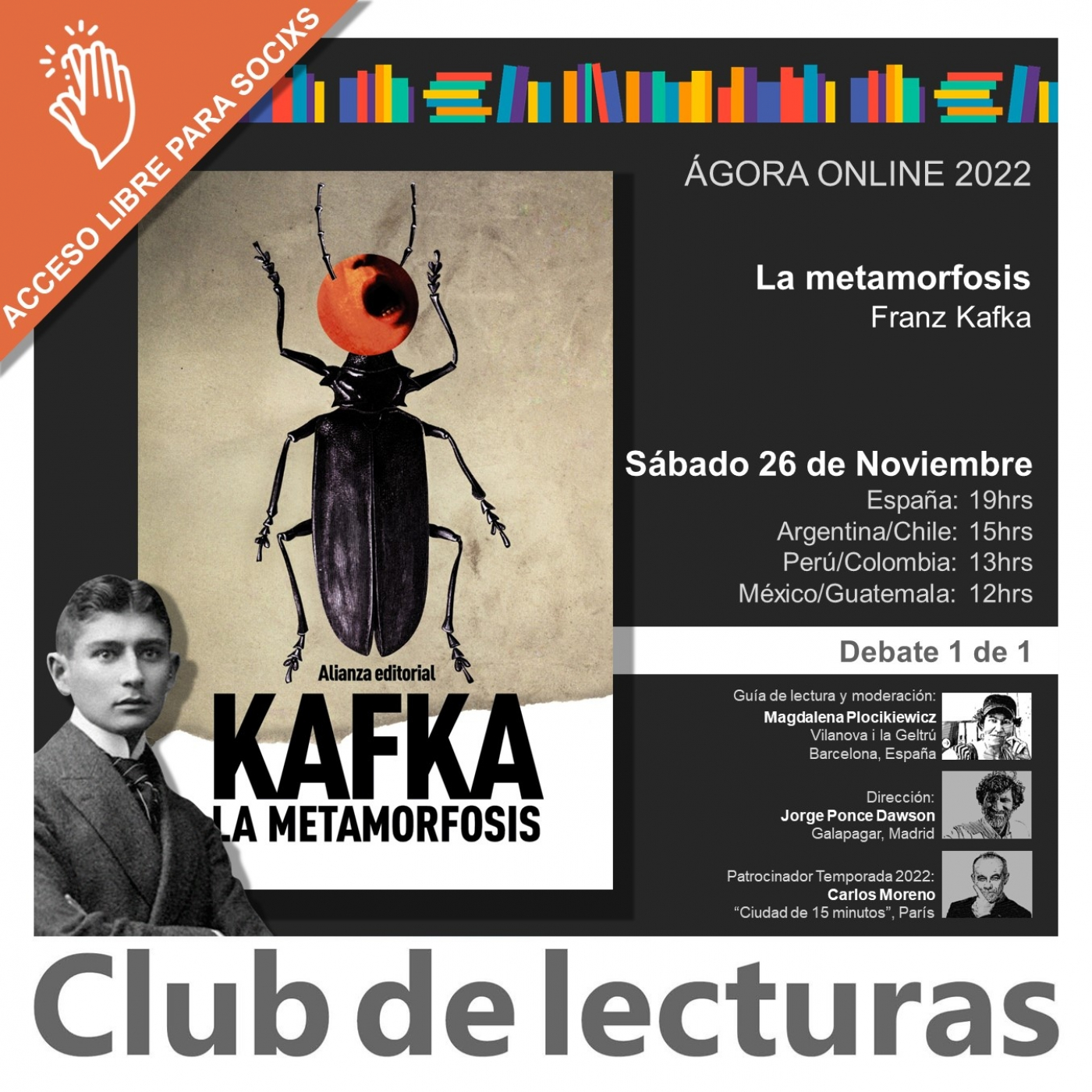 La metamorfosis de Franz Kafka - Debate único - 26 de noviembre de 2022 episode artwork