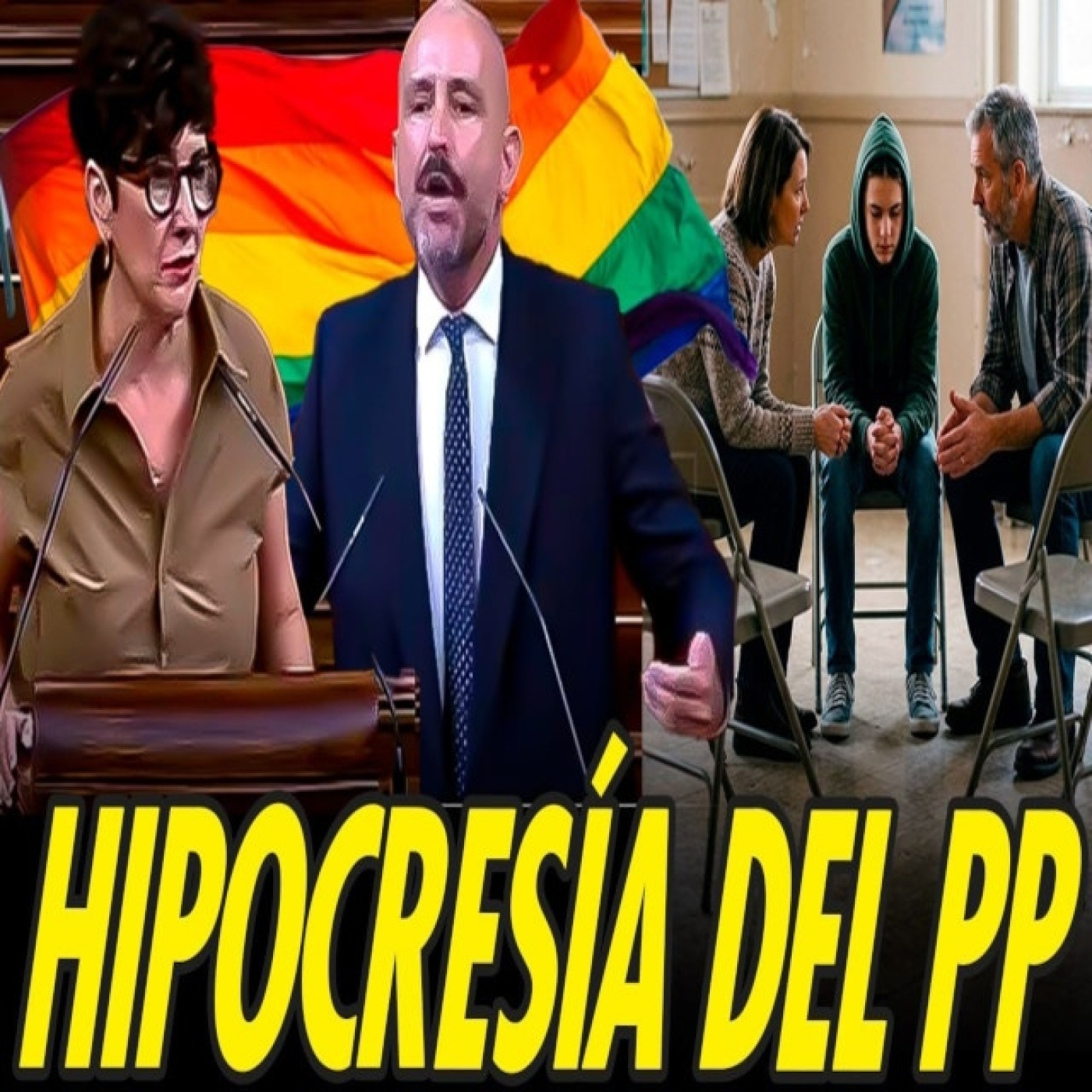 HIPOCRESÍA DEL PP CON LAS TERAPIAS DE CONVERSIÓN PARA HOMOSEXUALES episode artwork
