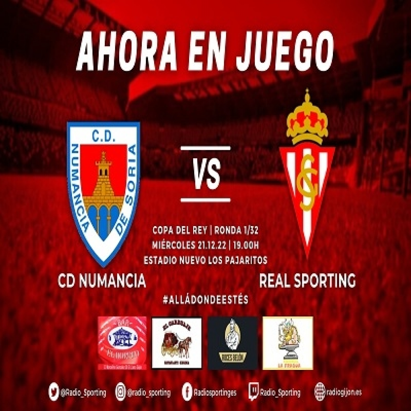 Ahora en juego #NumanciaRealSporting #CopaDelRey episode artwork