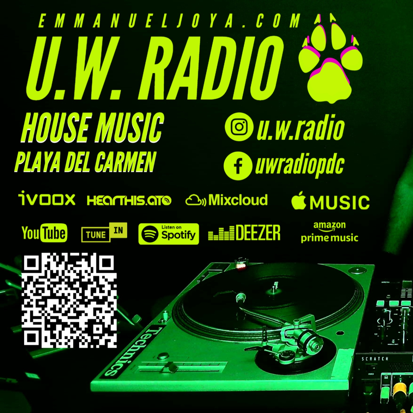 U.W.RADIO HOUSE MUSIC IN PLAYA DEL CARMEN VOL 56 episode artwork
