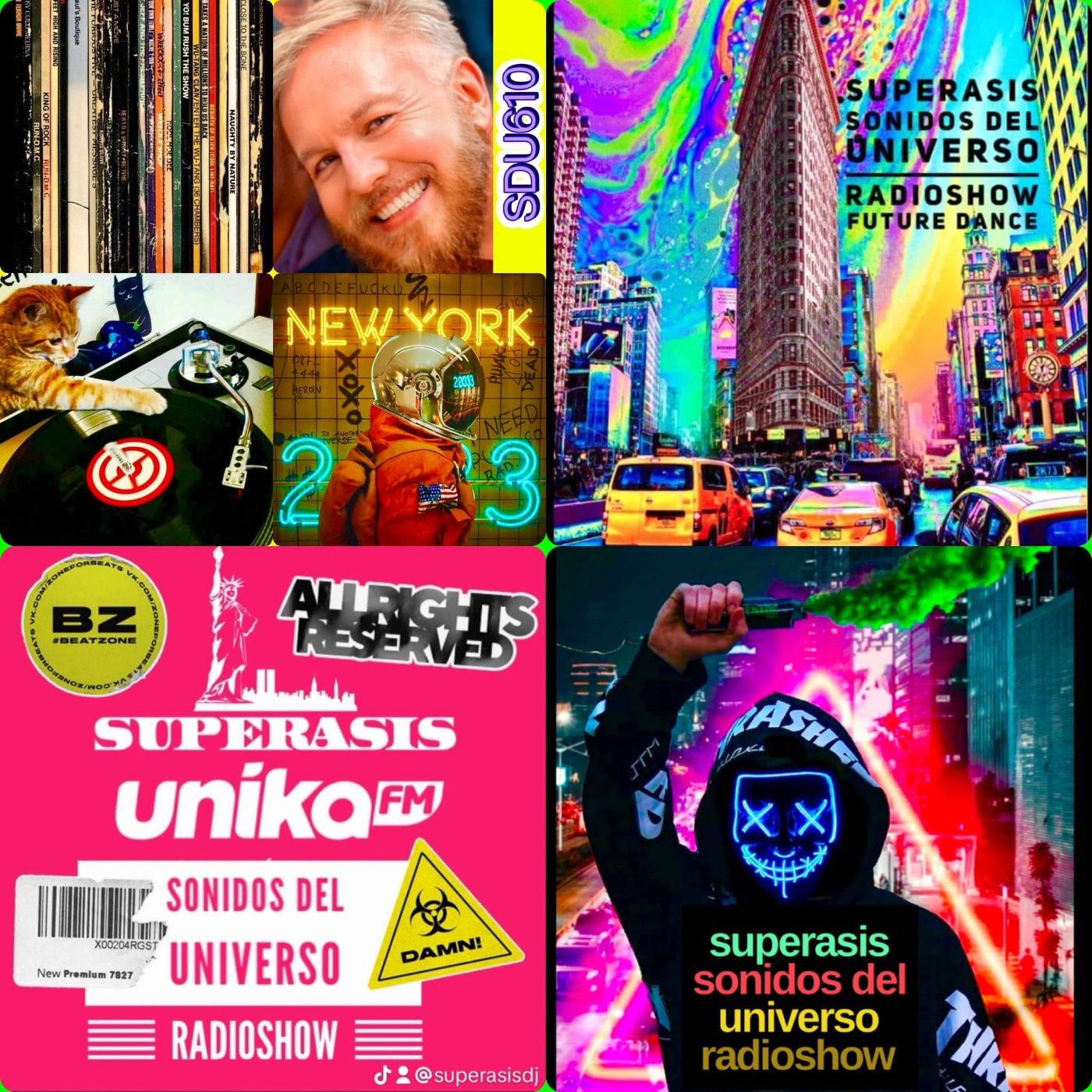 SDU610 SUPERASIS Presents SONIDOS DEL UNIVERSO RADIOSHOW NEW YORK 22.05.24