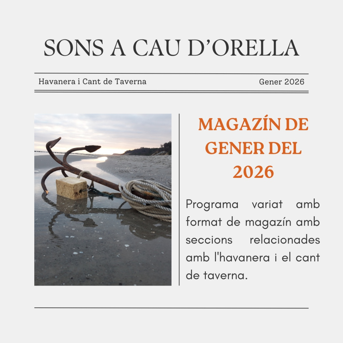 Magazín de gener del 2026.