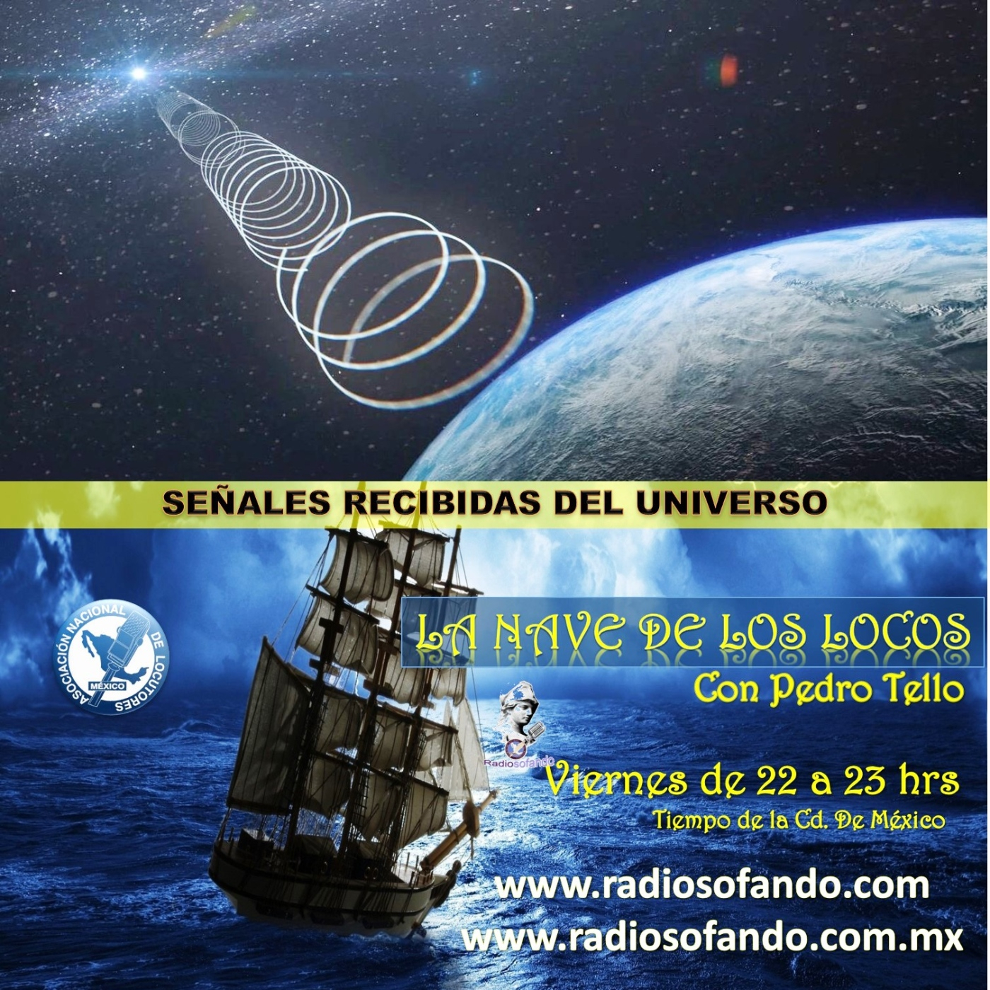La Nave de los Locos_SEÑALES RECIBIDAS DEL UNIVERSO _09-02-24 episode artwork
