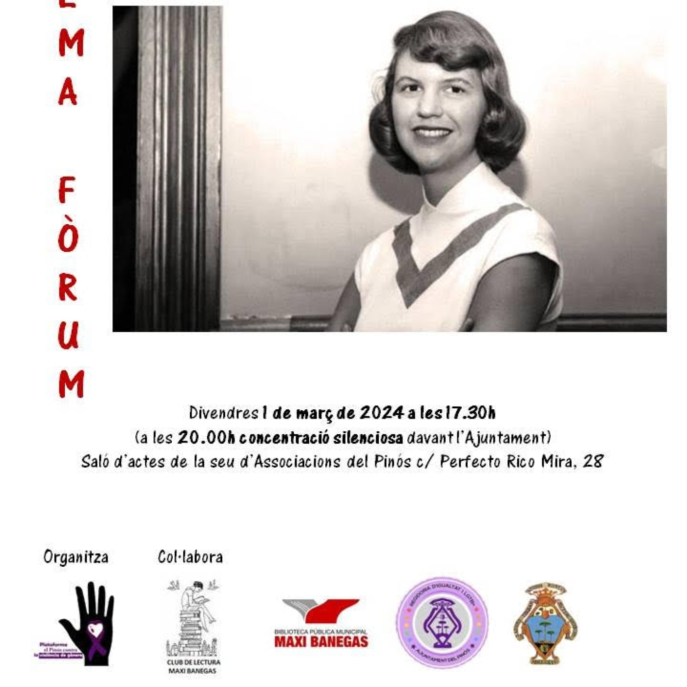 Sylvia Plath protagonista de l'espai cinema fòrum episode artwork