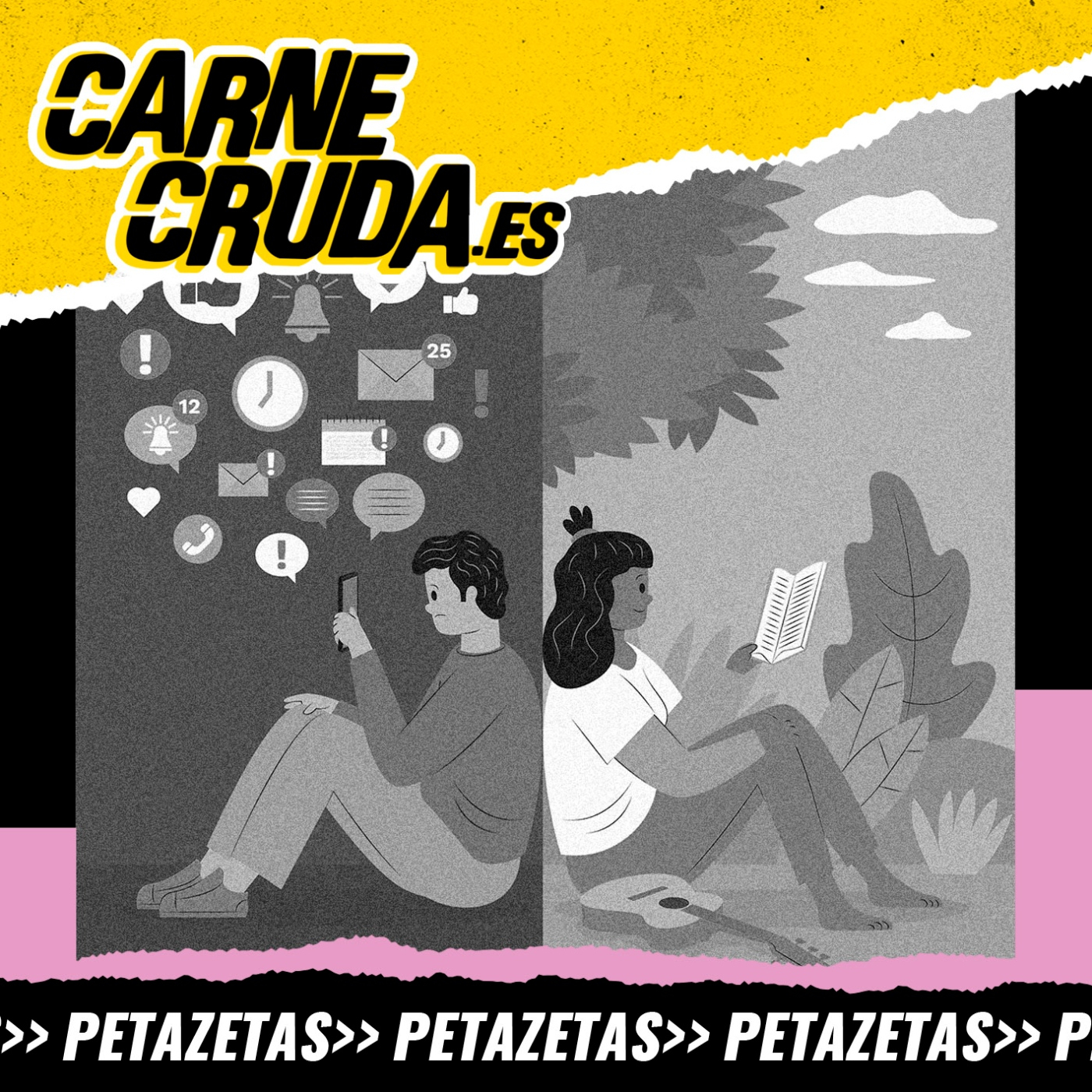 JOMO es el nuevo FOMO: el placer de no hacer nada (CARNE CRUDA #1685) episode artwork