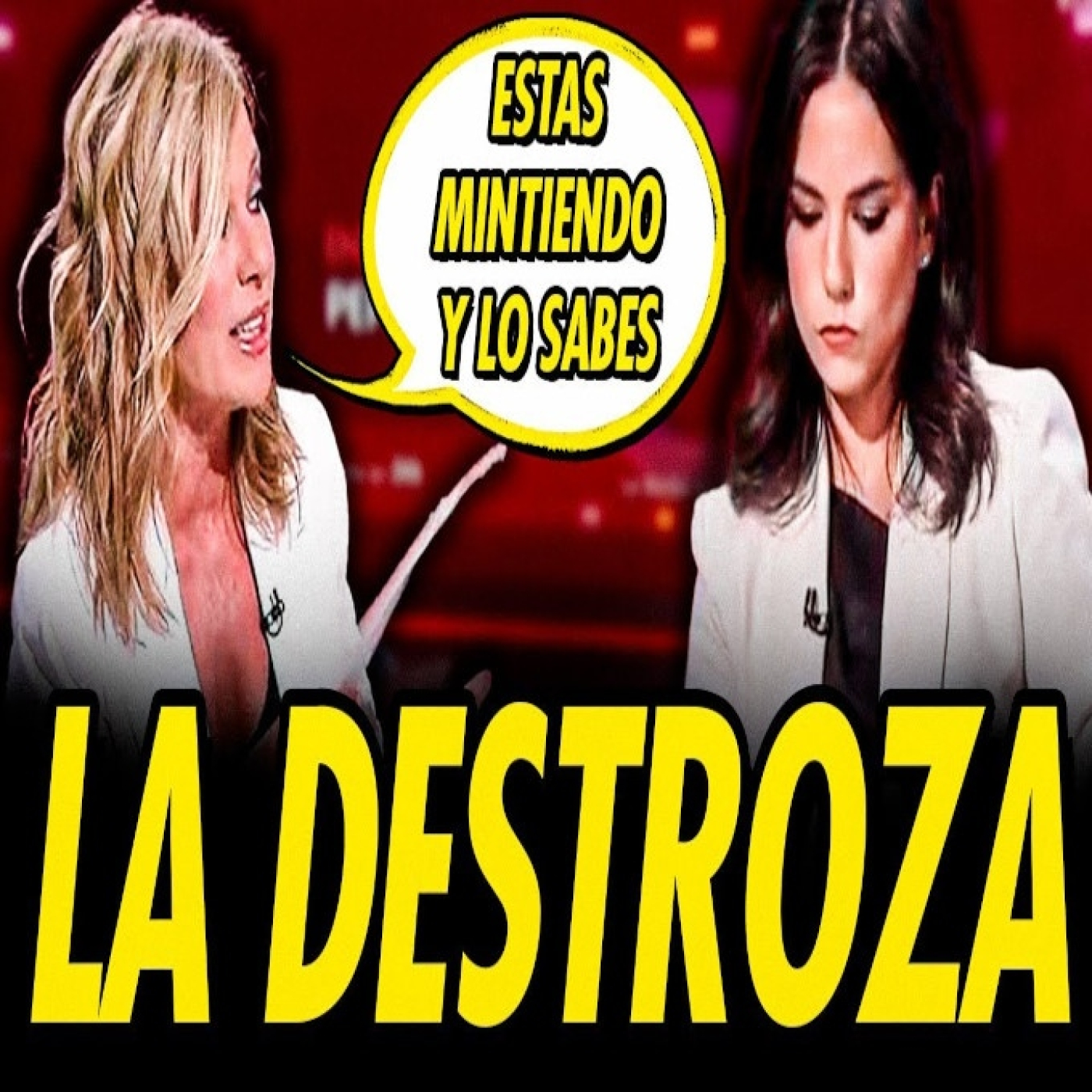 Esther palomera destroza en directo a la portavoz de vox, pepa millán