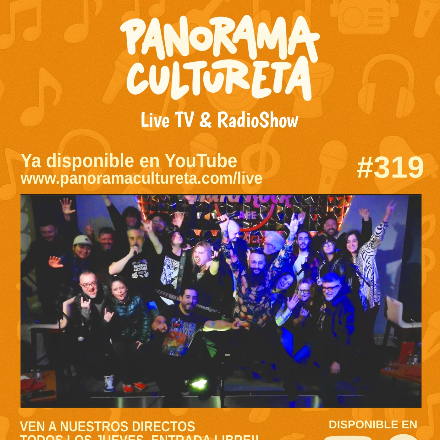 319º Panorama Cultureta, Linòpia, The Blues Spreachers, Damaca episode artwork