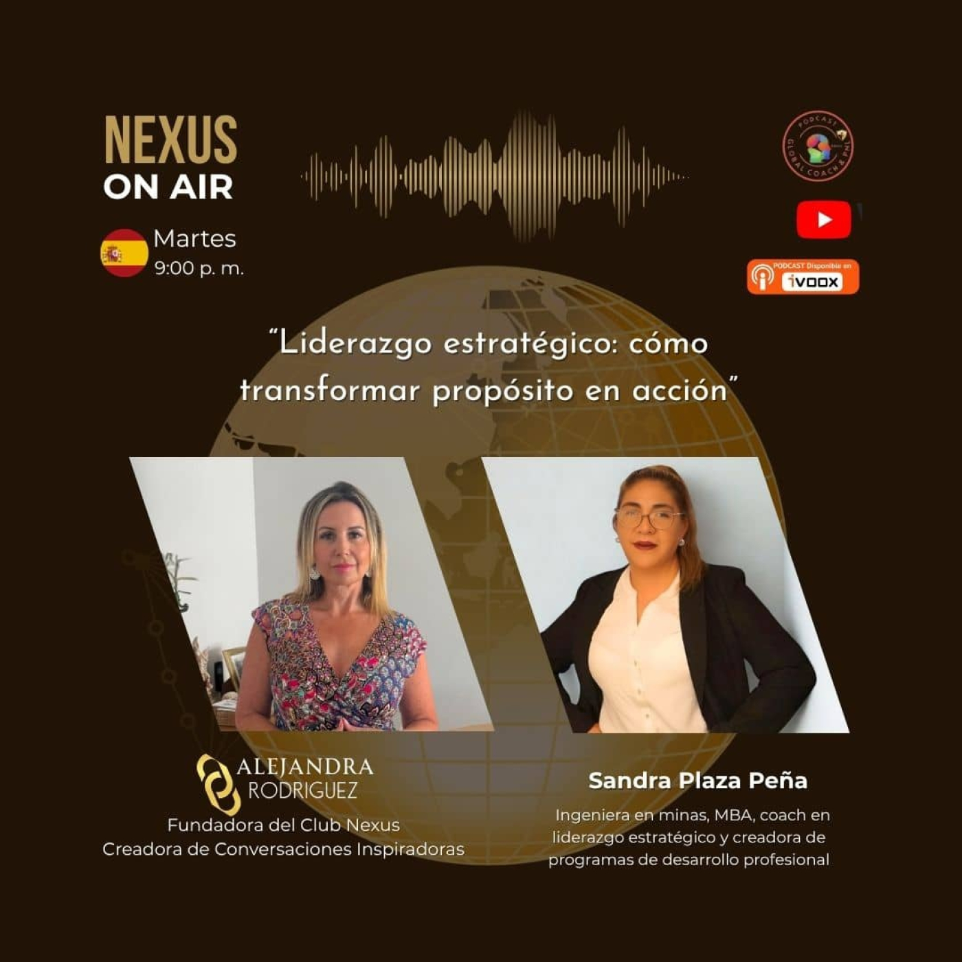 Sandra Plaza Peña – Ingeniera en minas, MBA, coach en liderazgo estratégico episode artwork