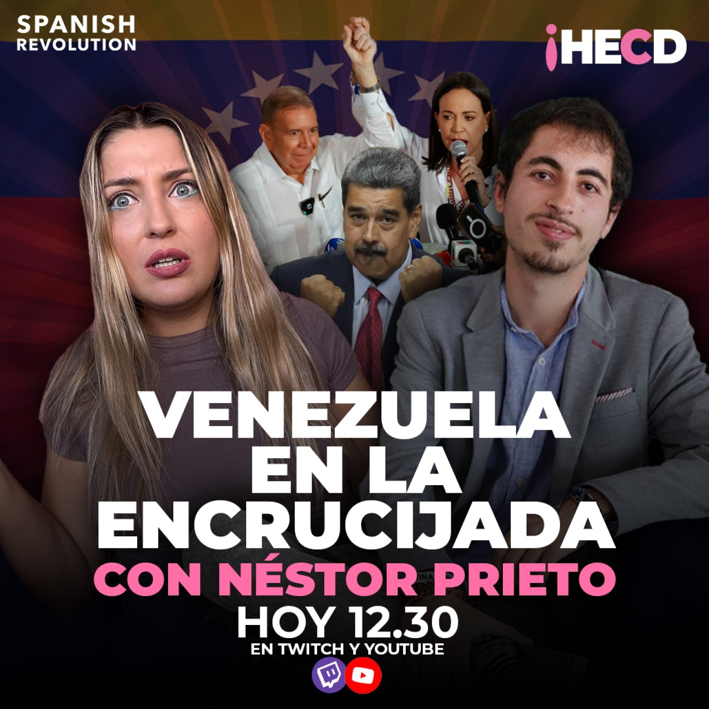 HECD! 443 Marina Lobo - Venezuela en la encrucijada, con Néstor Prieto