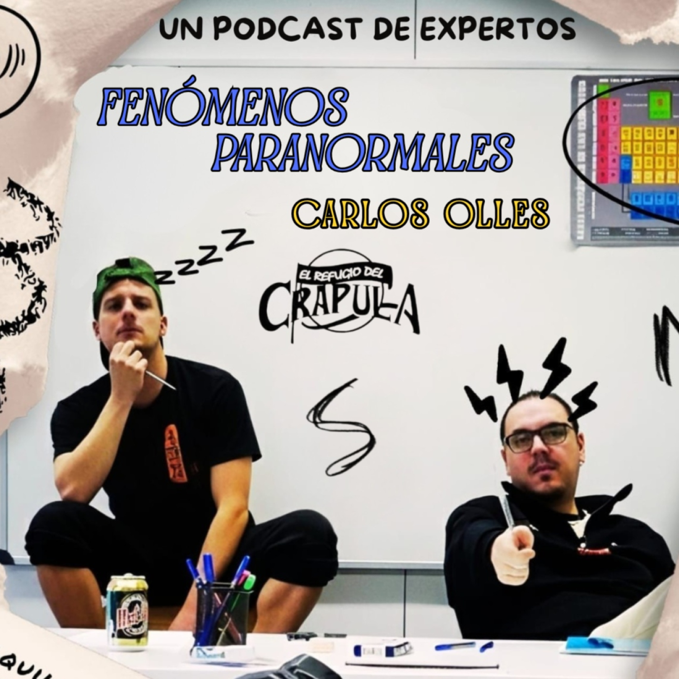 EL TONTO DE LA CLASE 06 FENÓMENOS PARANORMALES CON CARLOS OLLES episode artwork