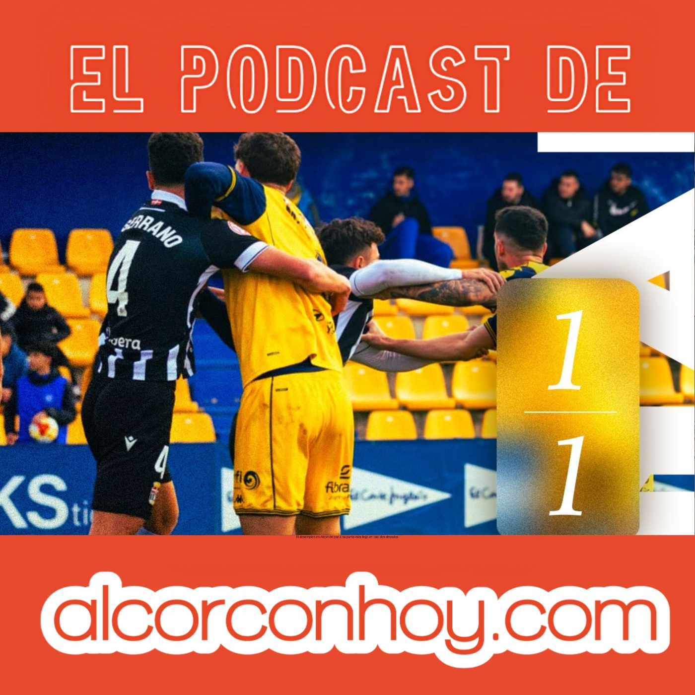 El Alcorcón empieza el año con un empate (1-1): podcast alcorconhoy episode artwork